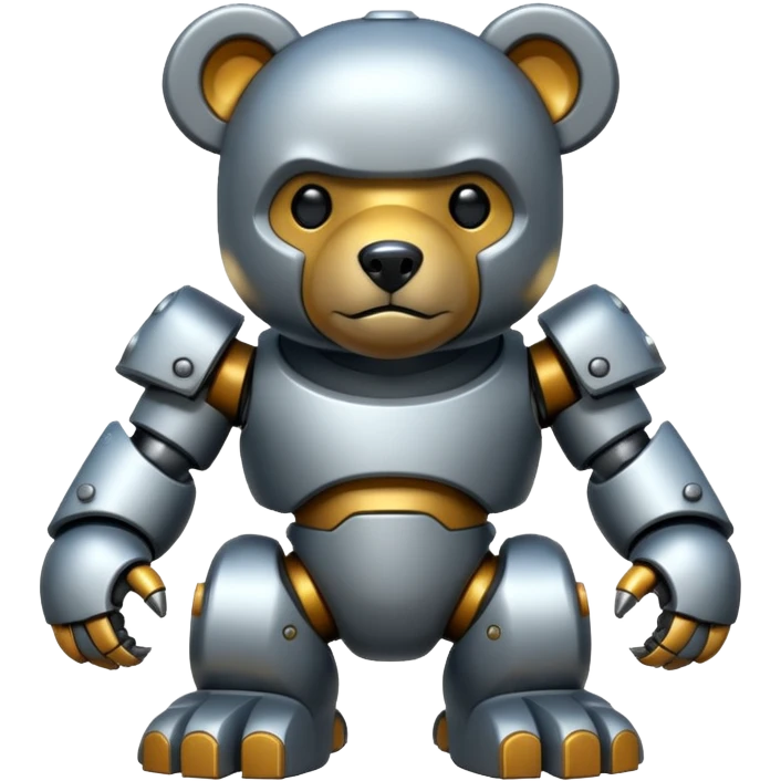 Mech bear emoji