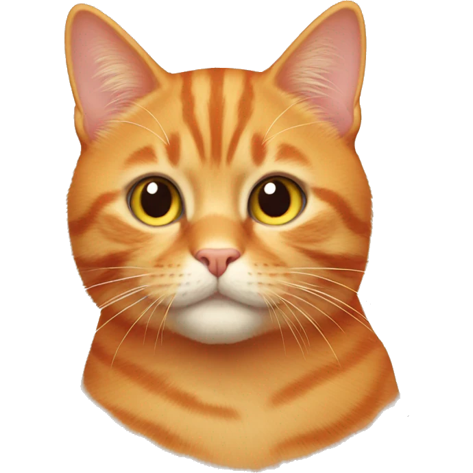 orange cat emoji