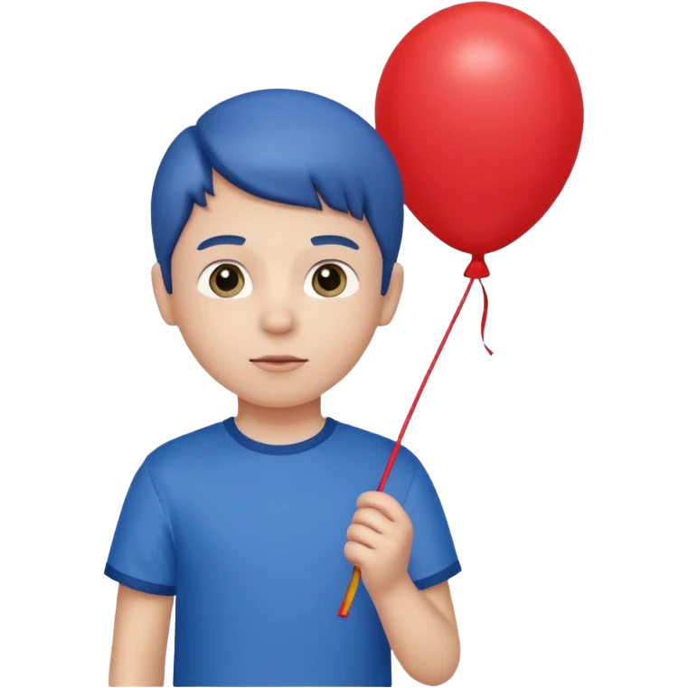 Child + balloon, Park Visitor, with park. emoji