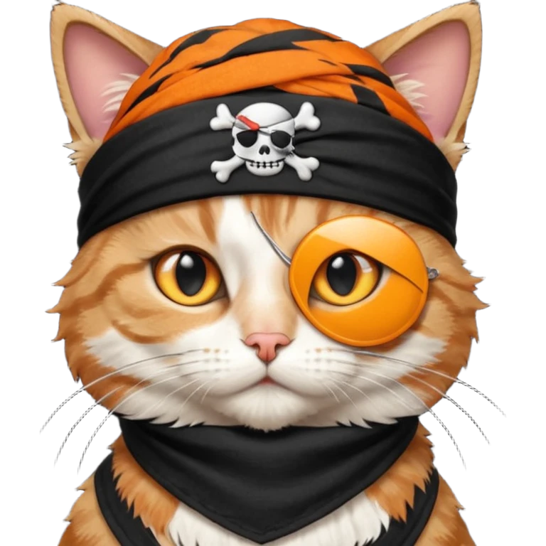 pirate cat emoji