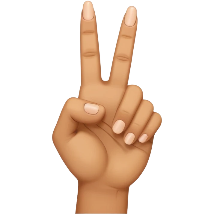 middle finger by side emoji