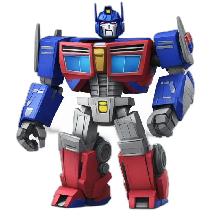 Optimus prime dance party emoji
