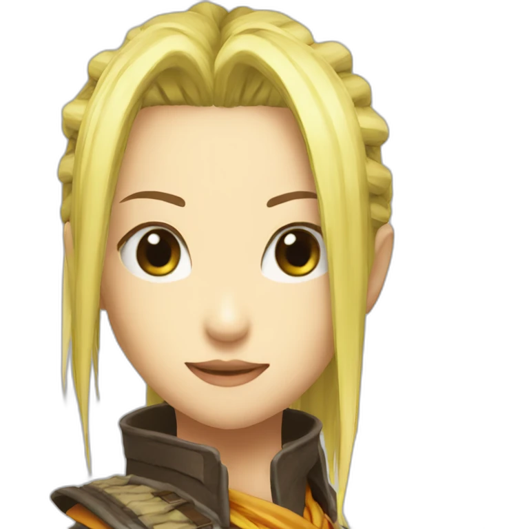 Rikku final fantasy ninja emoji
