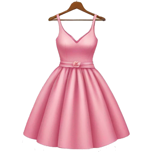 dress with hanger emoji