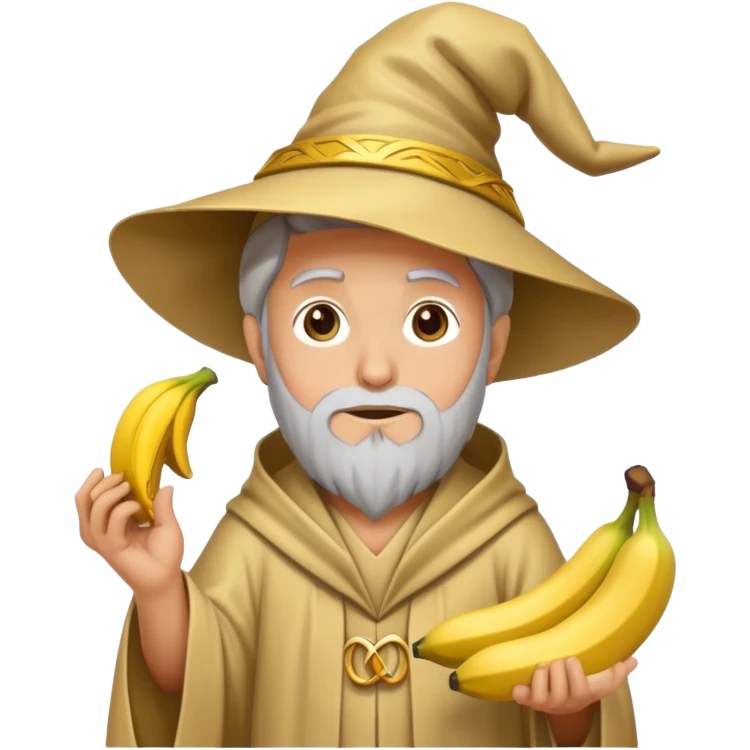 Бананы волшебник emoji