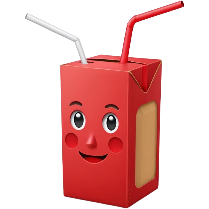 Juice box emoji