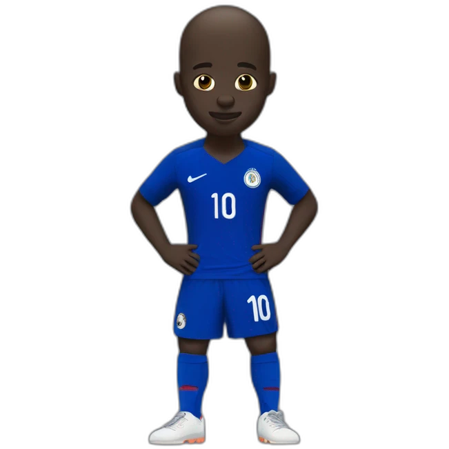 Ngolo kanté avec une blessure emoji
