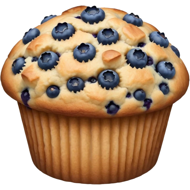 Blueberry Muffin emoji