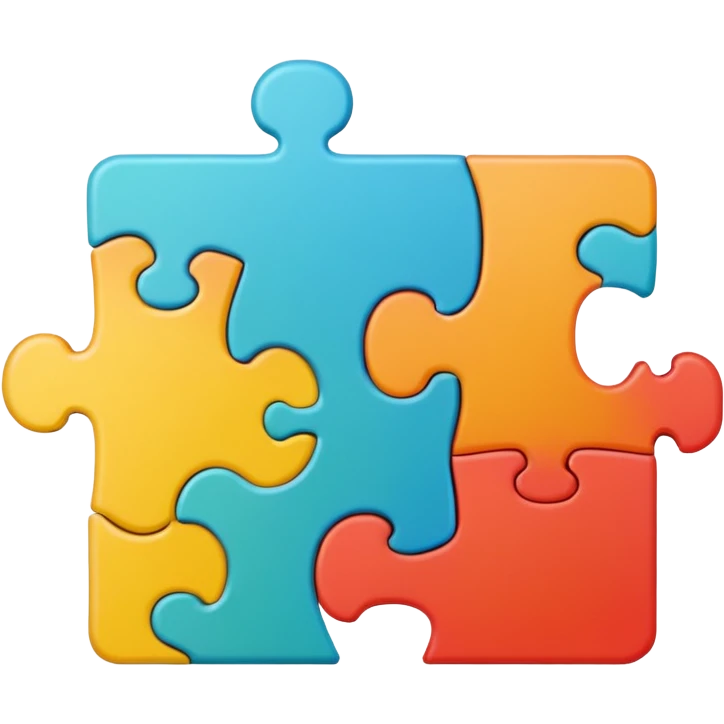 кусочек пазла emoji