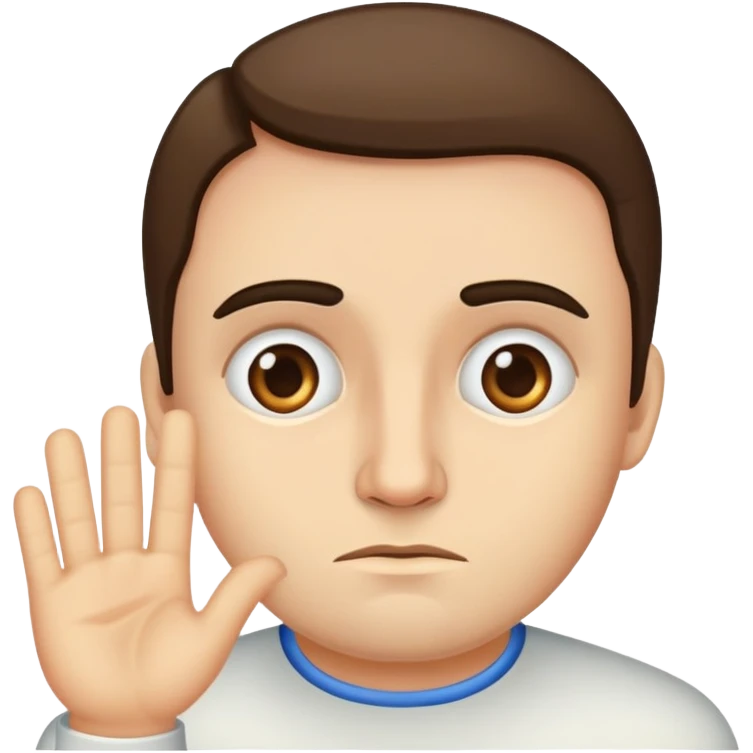 Slava saying NO to everything emoji