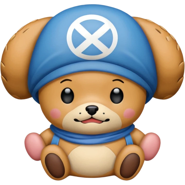  Chopper de one piece animado emoji