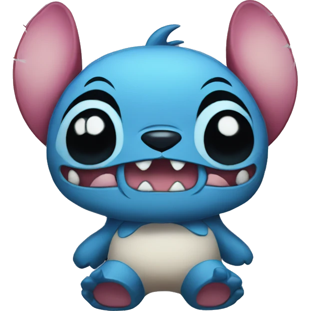 Stitch one piece emoji