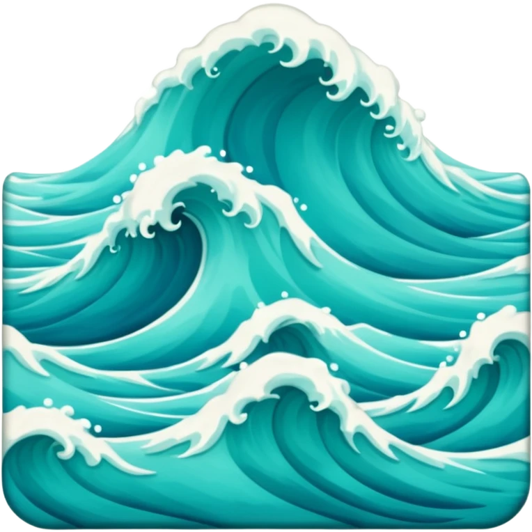 Ocean waves emoji