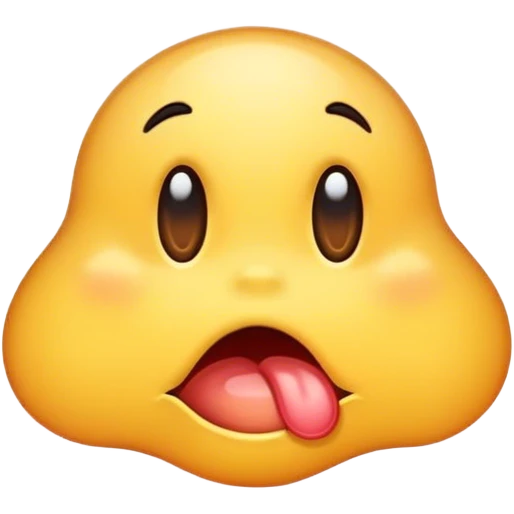 Drool emoji