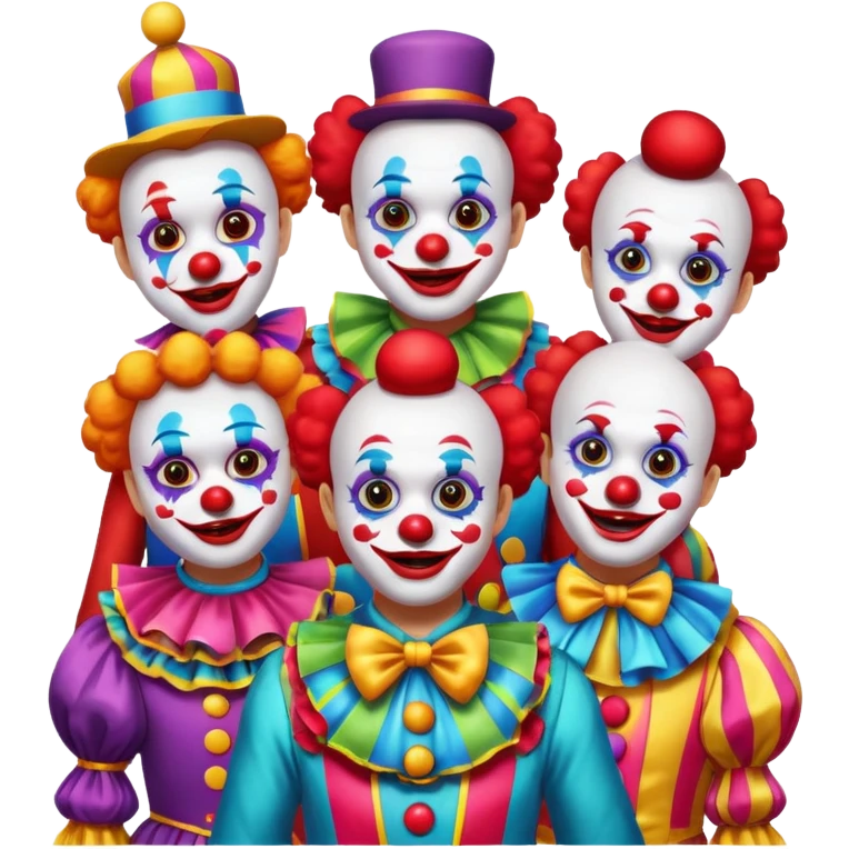 Clown show emoji