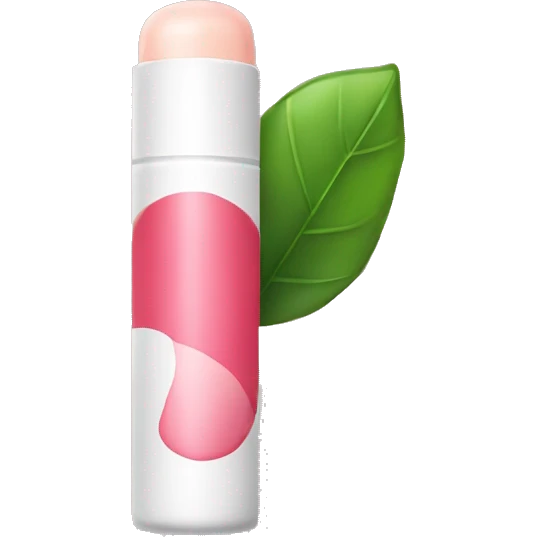 lip balm emoji
