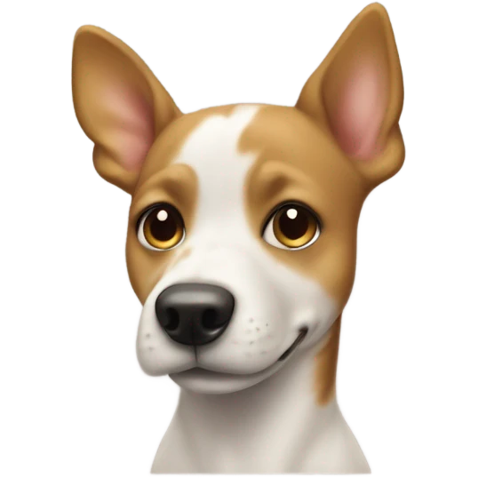 Apple dog ￼ emoji