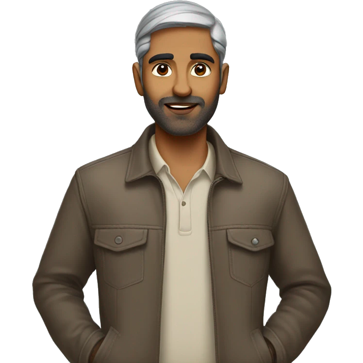 Modern Indian man in Casual wear emoji
