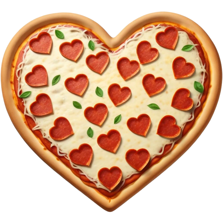 heart pizza emoji