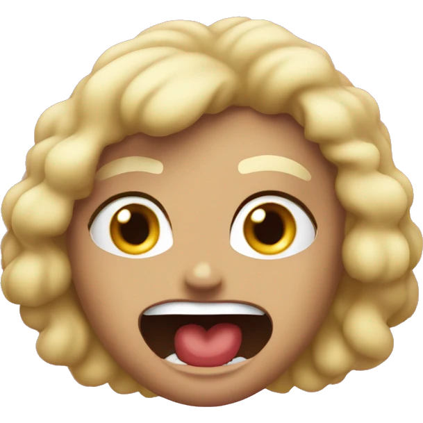 An emoji that says YASS! Period! with nails and a pouted lips emoji
