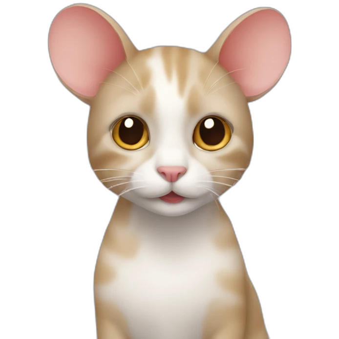 Cat mouse emoji