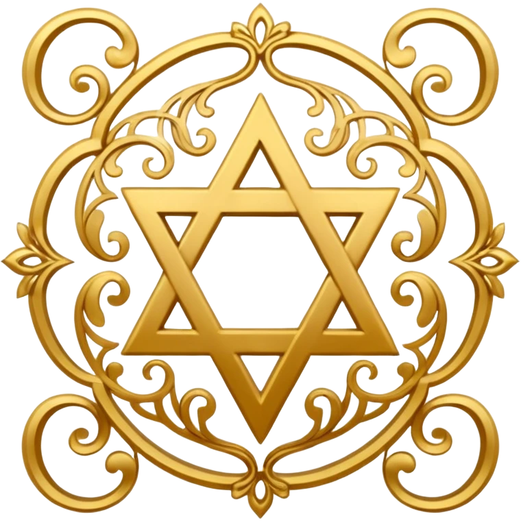 tetragrammaton, ornate Hebrew script with flourishes emoji