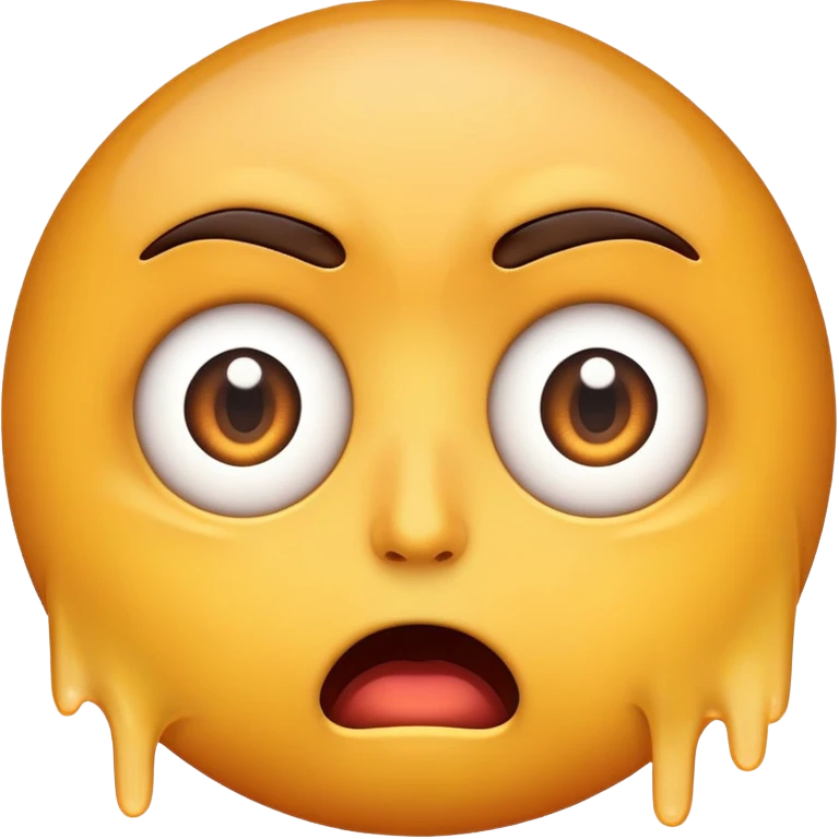 a emoji that is excited but freaking out on the inside emoji