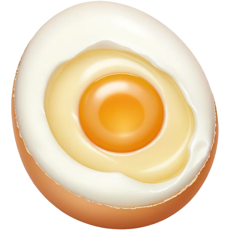 raw egg white in two fingers emoji