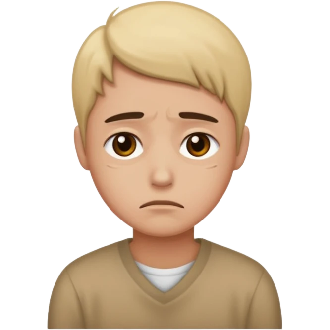 sad about loosing  emoji