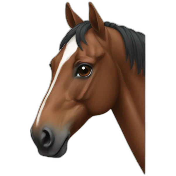 Thoroughbred emoji