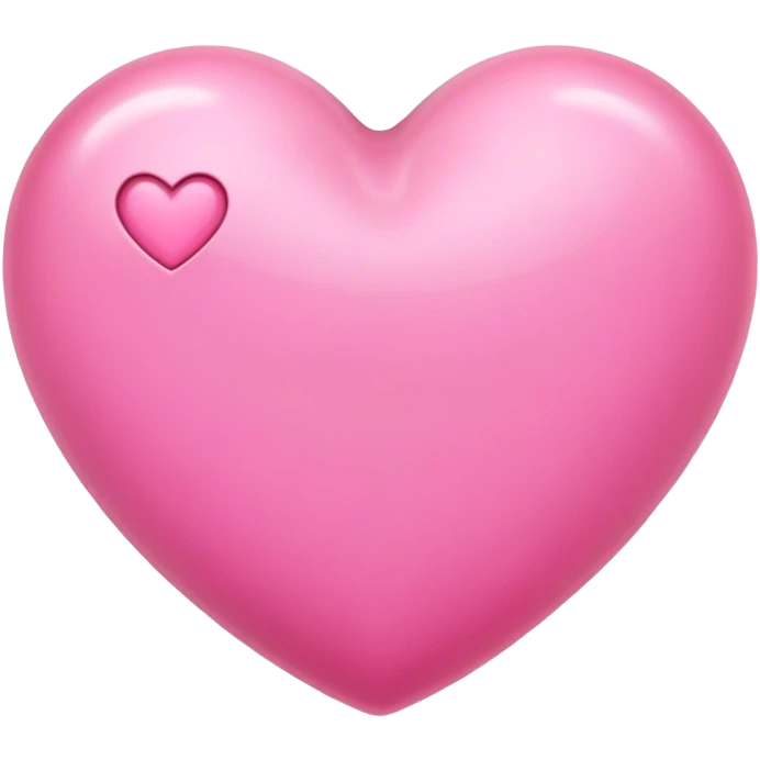 Pink heart emoji