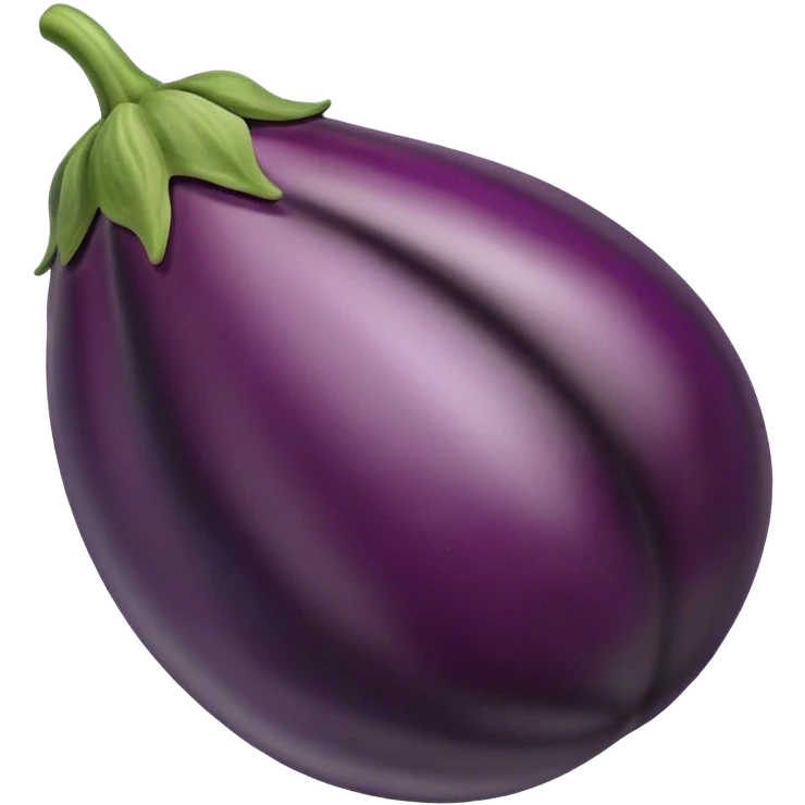 Aubergine pêche  emoji