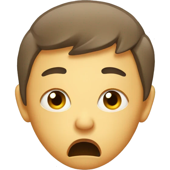 Upset tummy emoji