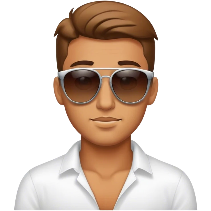 cool guy with sunglasses emoji