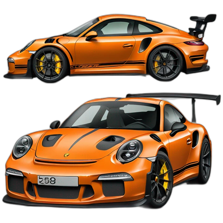 Porsche gt3 rs emoji