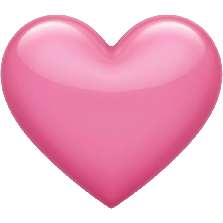 Pink heart emoji
