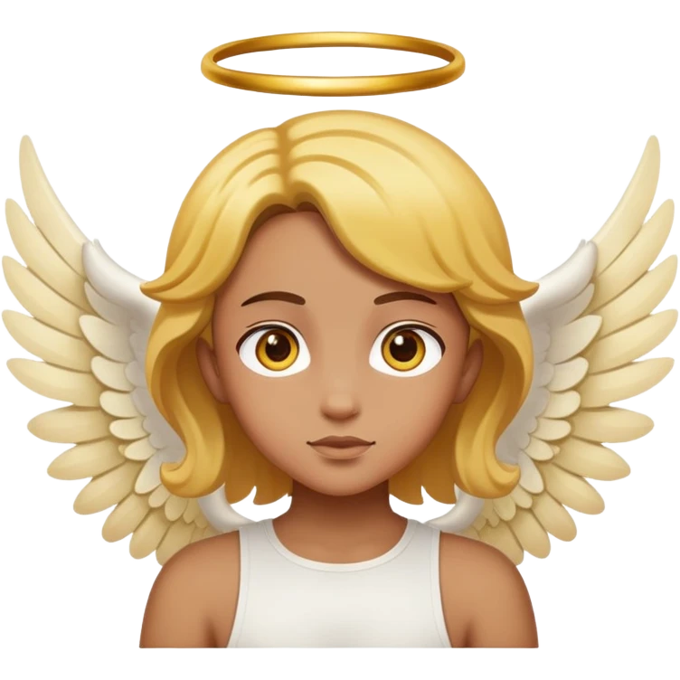 Angel with curry air emoji