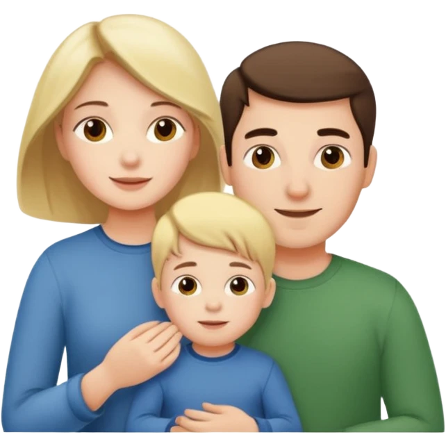 A girl who moved from Siberia to the south, where it is very warm and sunny. She has a baby boy who is 3 years old and a husband. emoji