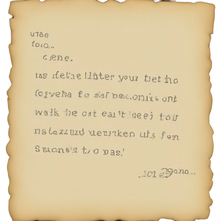 Letter to Santa  emoji