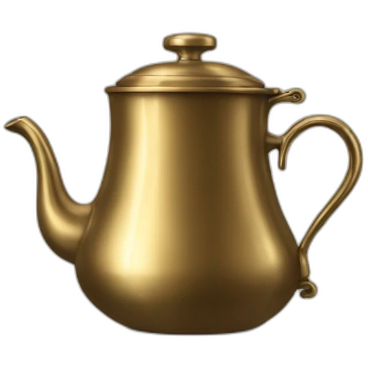 brass turkish coffe pot emoji