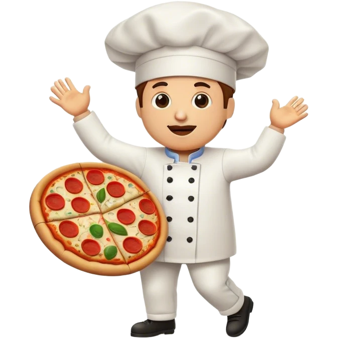 Pizza qui danse emoji