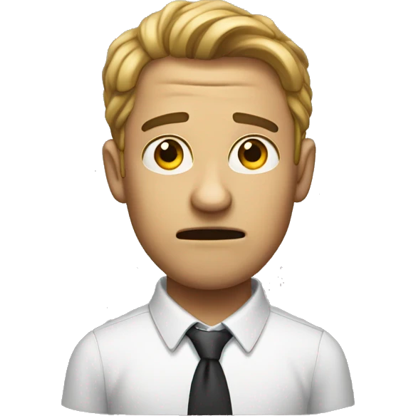 paranoid and overzealous emoji