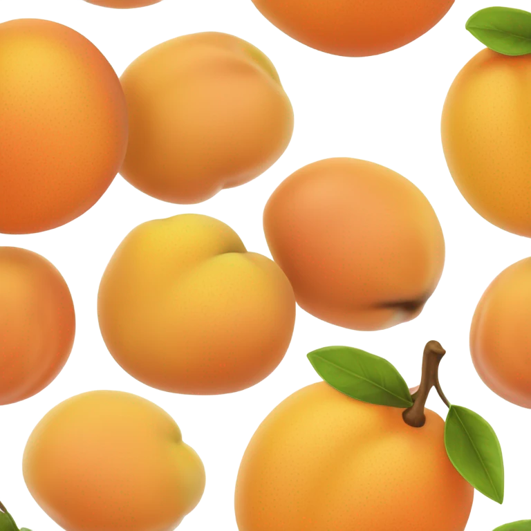apricot fruit emoji
