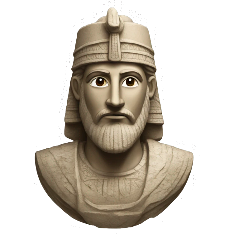 Assyrian statue emoji
