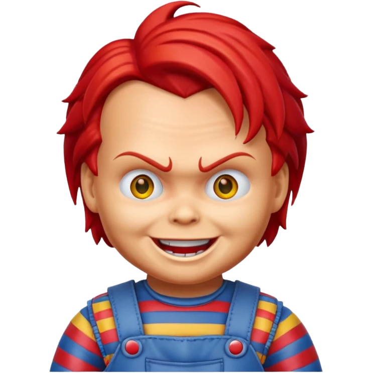 Un emojin de chuky emoji