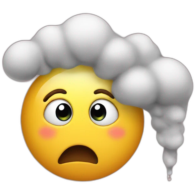 Farting emoji