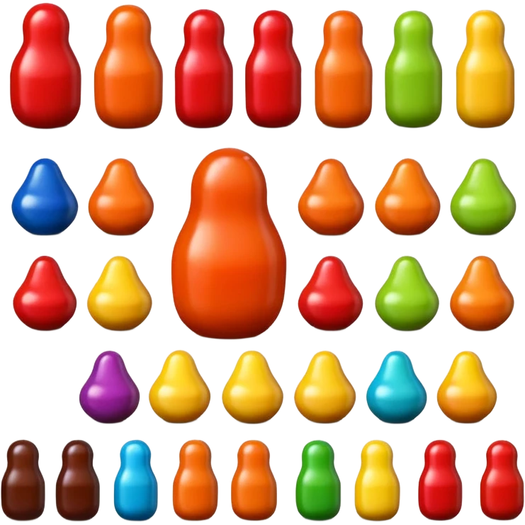 skittle candy emoji