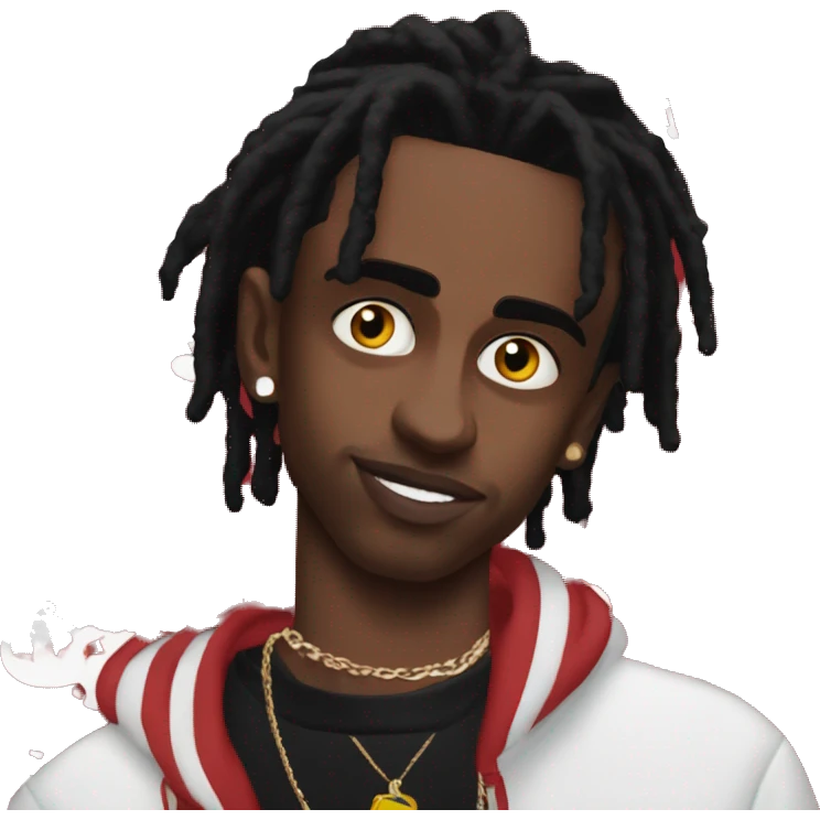 Playboi Carti All Red music emoji
