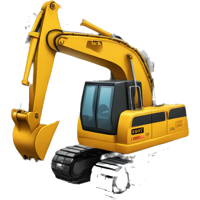 The excavator extracts ore emoji