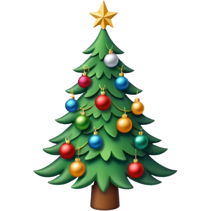 christmas tree emoji